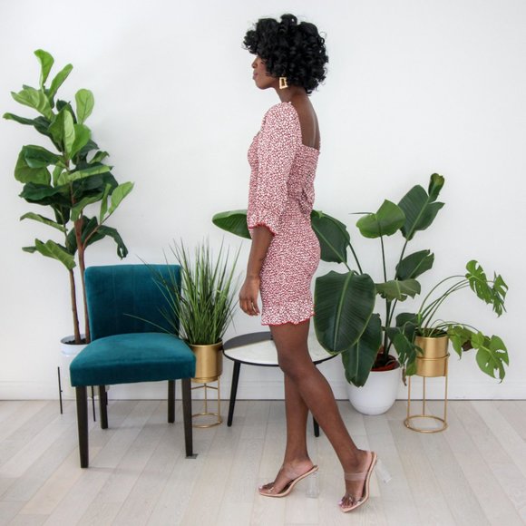 VERONICA RUCHED MINI DRESS - Picture 3 of 4